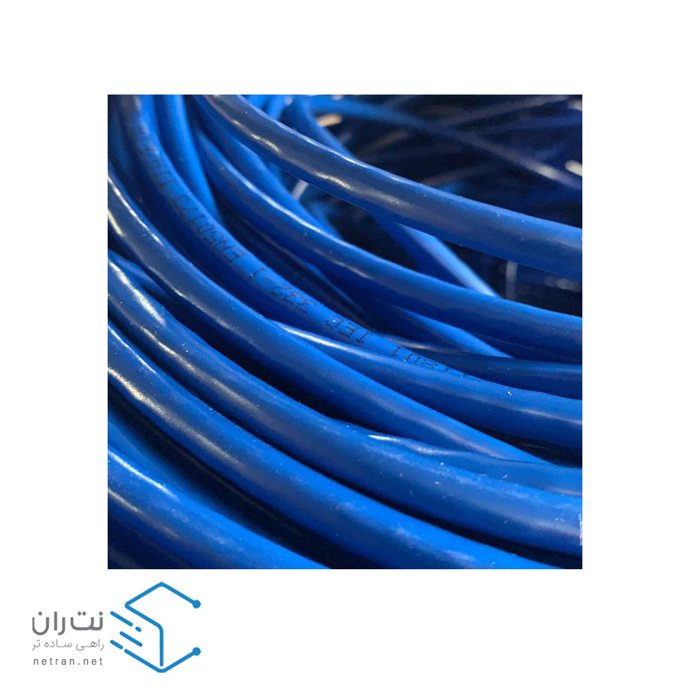 قیمت کابل شبکه لگراند Cat6 UTP تمام مس تست فلوک چنل با روکش PVC رول باکس 305 متری